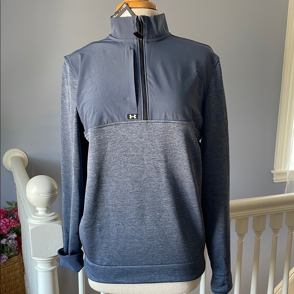 Under Armour Blue Quarter-Zip Pullover
